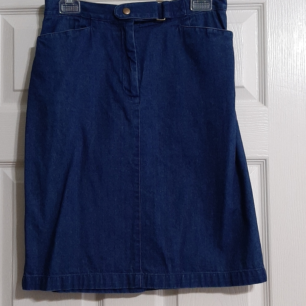Talbots Denim Skirt